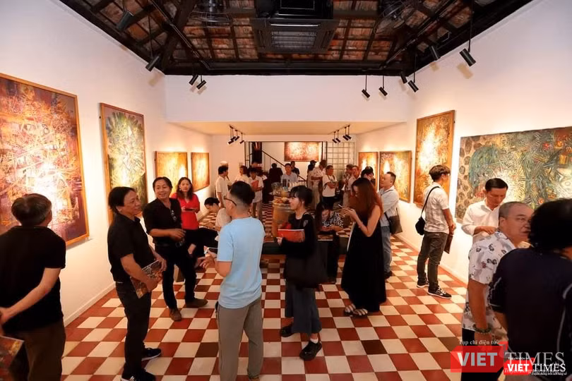 Khai mạc triển lãm "Vườn tâm tưởng" Khai mạc triển lãm "Vườn tâm tưởng"