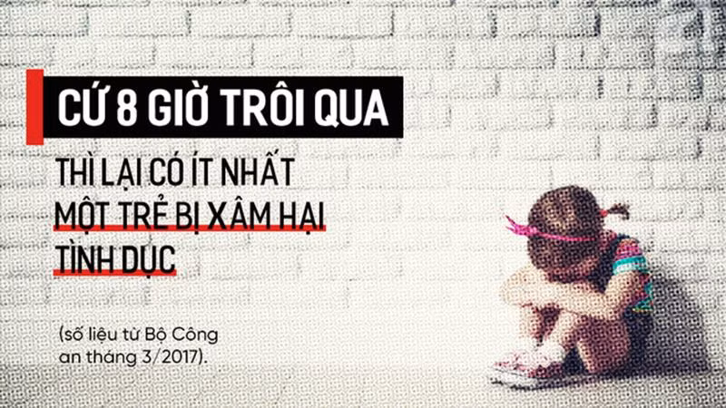Xâm hại tình dục trẻ em là tội ác 