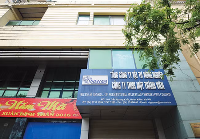 Tổng công ty Vật tư nông nghiệp - Vigecam. (Nguồn: Internet)
