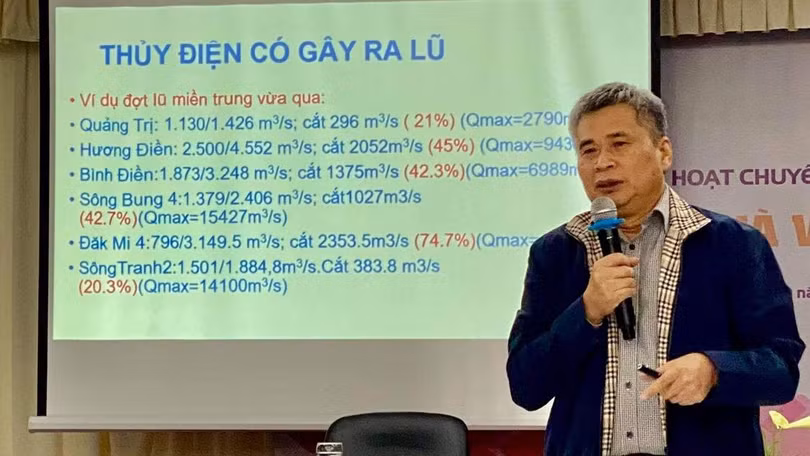 Chuyên gia thuỷ điện Nguyễn Tài Sơn