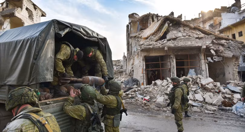 Binh sĩ Nga làm nhiệm vụ ở Syria