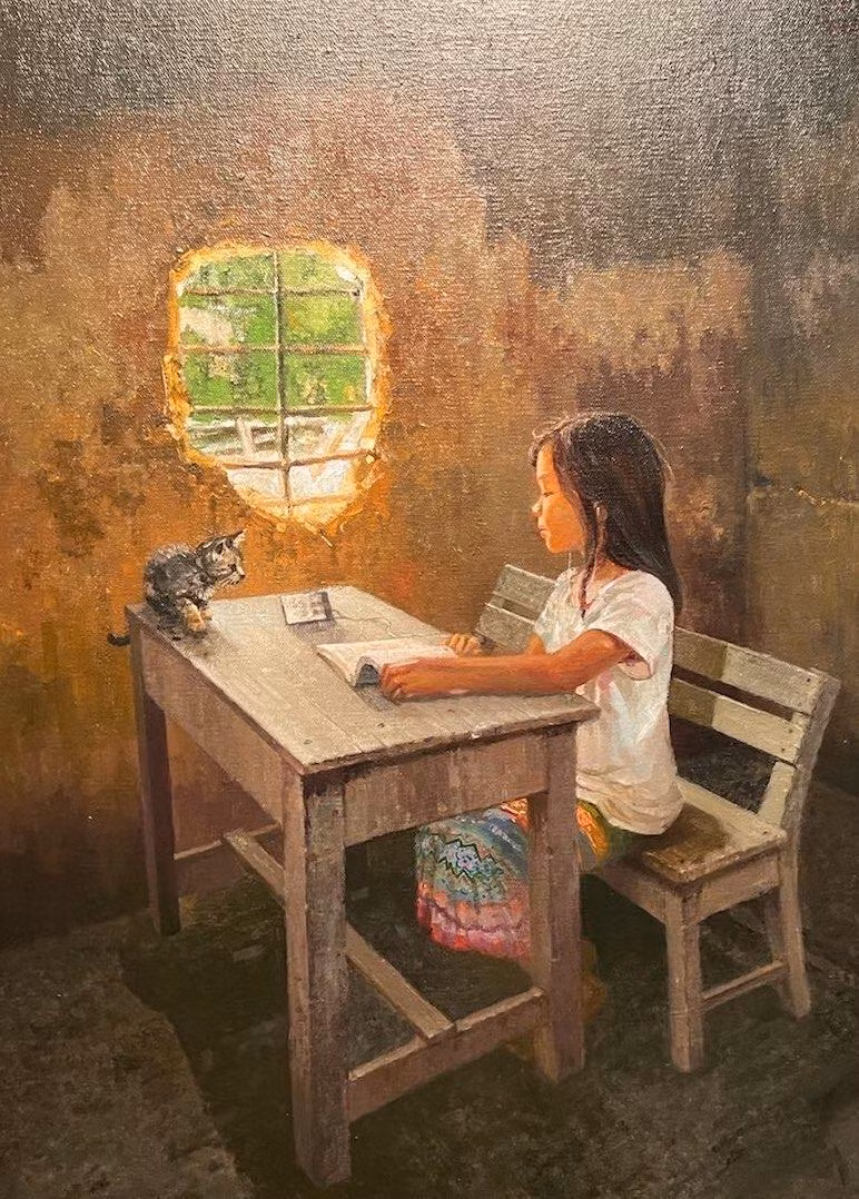 Em vẫn tìm con chữ - hoạ sĩ Đỗ Quyên Hoa - 2021 Em vẫn tìm con chữ - hoạ sĩ Đỗ Quyên Hoa - 2021