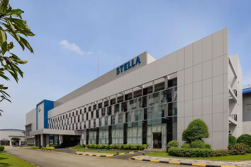 Công ty TNHH Liên doanh Stellapharm (số 40, đại lộ Tự Do, khu công nghiệp Việt Nam – Singapore, phường An Phú, thị xã Thuận An, tỉnh Bình Dương) - Ảnh: website công ty Công ty TNHH Liên doanh Stellapharm (số 40, đại lộ Tự Do, khu công nghiệp Việt Nam – Singapore, phường An Phú, thị xã Thuận An, tỉnh Bình Dương) - Ảnh: website công ty
