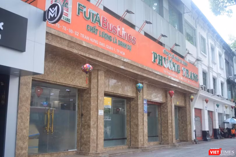 Trụ sở chính tại quận 1 của Công ty Phương Trang 