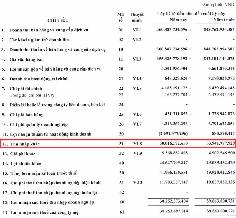 Nguồn: BCTC Hợp nhất quý 4/2020 của CTCP Lê Bảo Minh