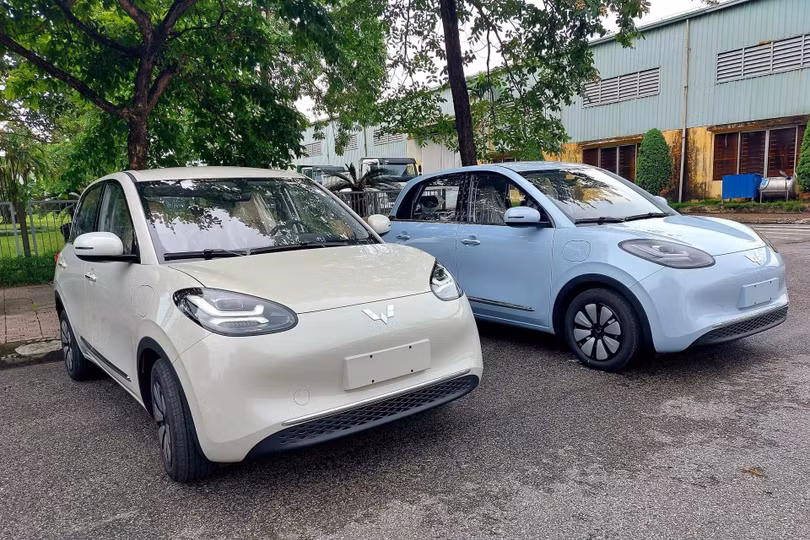 Hình ảnh Wuling Bingo tại nhà máy ở Hưng Yên.