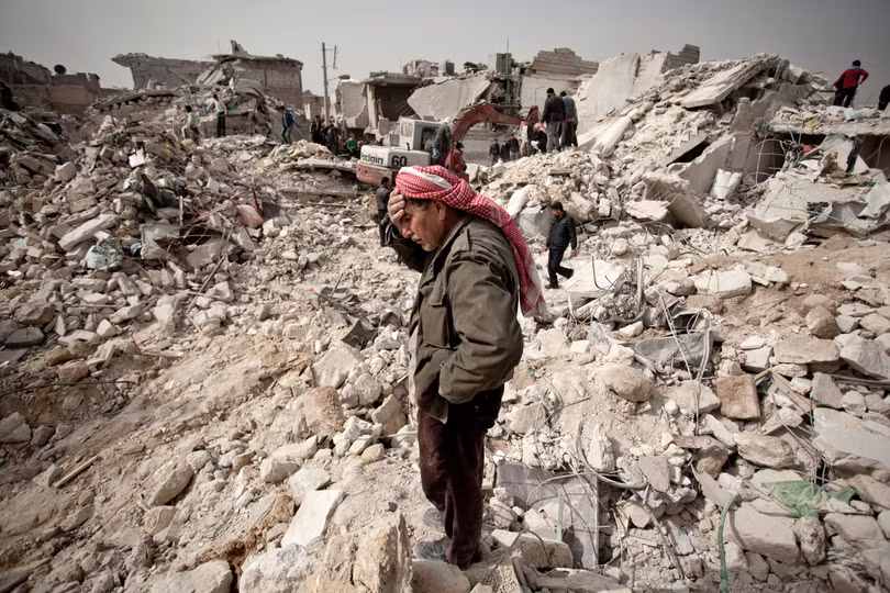Phân chia chiến trường Syria trước và sau khi Nga can thiệp
