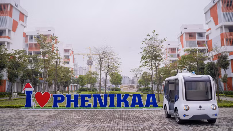 Tập đoàn Phenikaa ra mắt xe tự hành thông minh cấp độ 4 “Made-in-Vietnam” đầu tiên tại Việt Nam (Nguồn: Phenikaa X)