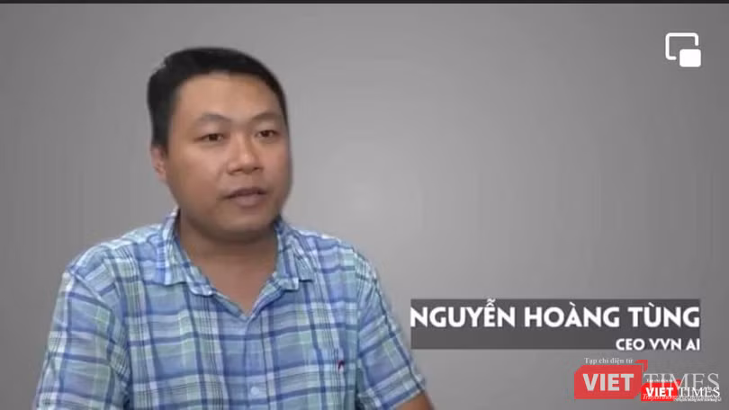 Tổng Giám đốc VVN AI Nguyễn Hoàng Tùng.