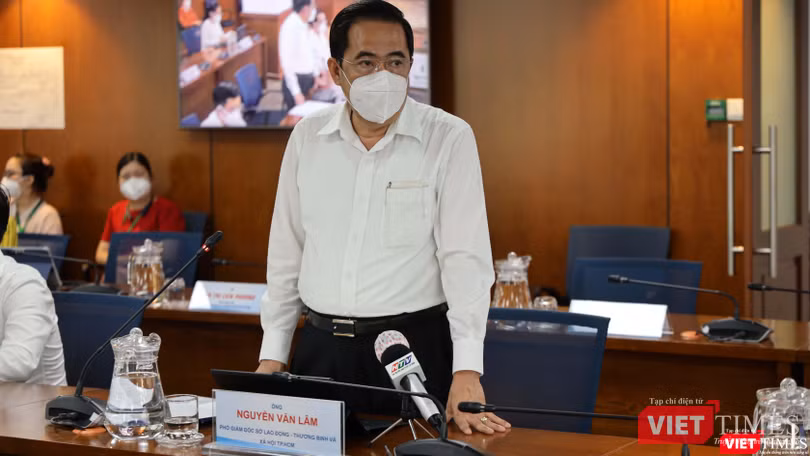Phó Giám đốc Sở Lao động - Thương binh và Xã hội TP.HCM Nguyễn Văn Lâm Phó Giám đốc Sở Lao động - Thương binh và Xã hội TP.HCM Nguyễn Văn Lâm