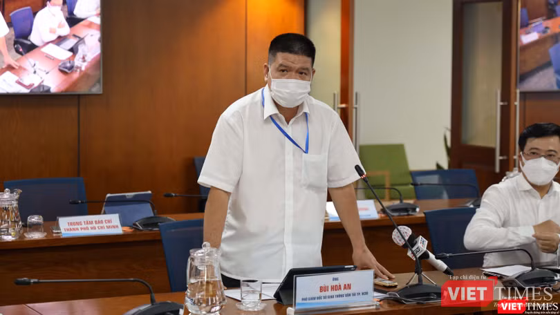 Phó Giám đốc Sở Giao thông Vận tải TP.HCM Bùi Hoà An. Ảnh: TTBC Phó Giám đốc Sở Giao thông Vận tải TP.HCM Bùi Hoà An. Ảnh: TTBC