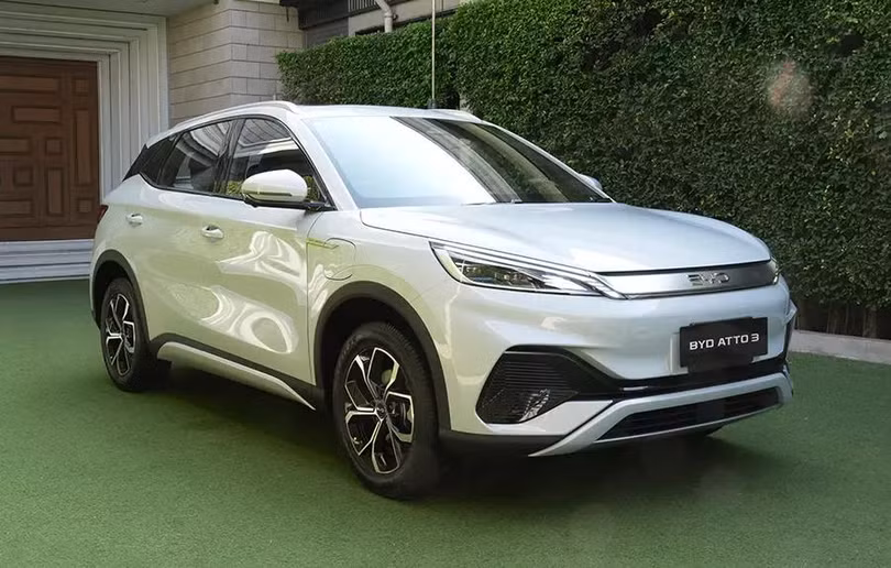 Ngoại thất BYD Atto 3 tại thị trường Thái Lan.