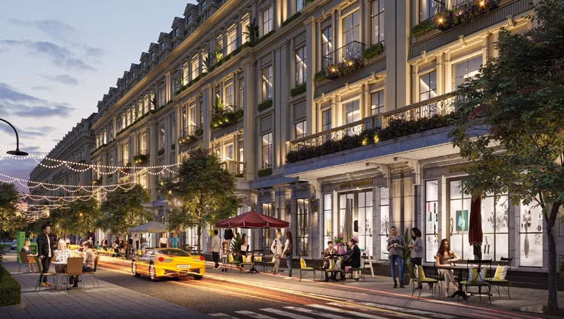 Chuỗi shophouse tạo nên những con phố mua sắm náo nhiệt ngay bên trong dự án Chuỗi shophouse tạo nên những con phố mua sắm náo nhiệt ngay bên trong dự án
