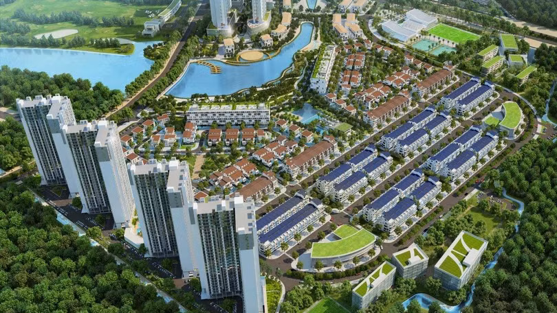 Bộ đôi dự án khu đô thị tại xã Hưng Hòa, Tp. Vinh, tỉnh Nghệ An có tổng diện tích 182,7ha (Ảnh minh họa - Nguồn: ecoparkvinh.com)