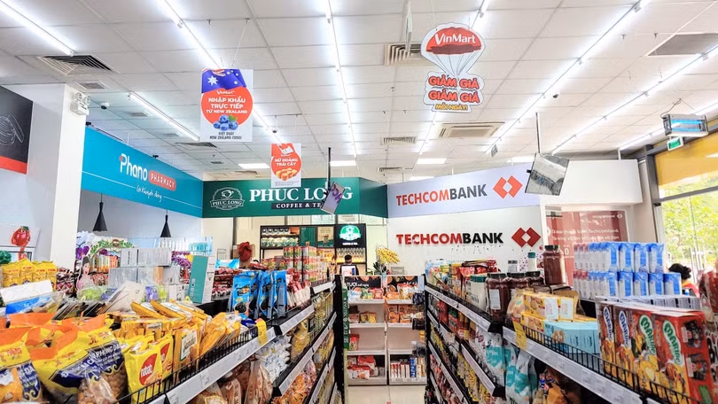 Mô hình mini-mall của VinCommerce (Nguồn: Masan)