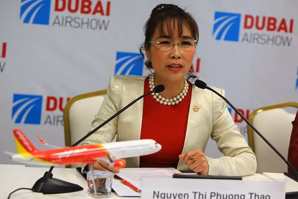 "Bà chủ" Vietjet Air Nguyễn Thị Phương Thảo.