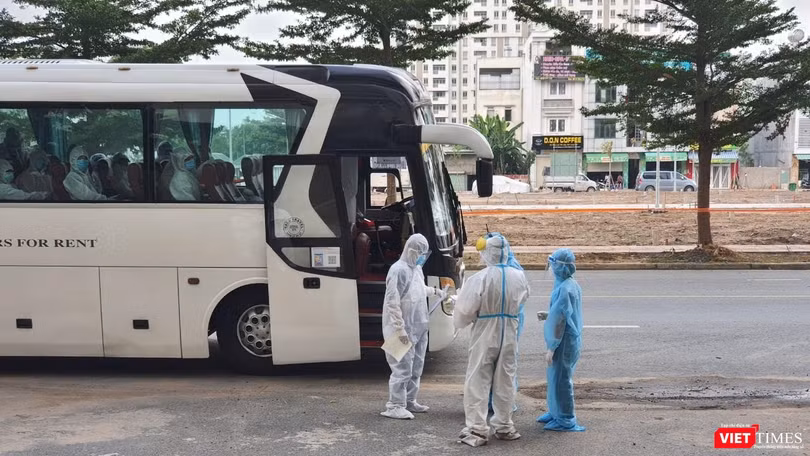 TP.HCM khuyến khích người dân tự xét nghiệm COVID-19 trước khi đến các tỉnh thành khác. Ảnh: HCDC 