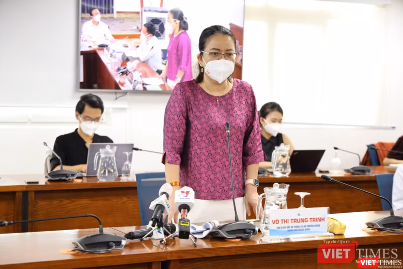 Bà Võ Thị Trung Trinh - Phó Giám đốc Sở TTTT TP.HCM Bà Võ Thị Trung Trinh - Phó Giám đốc Sở TTTT TP.HCM