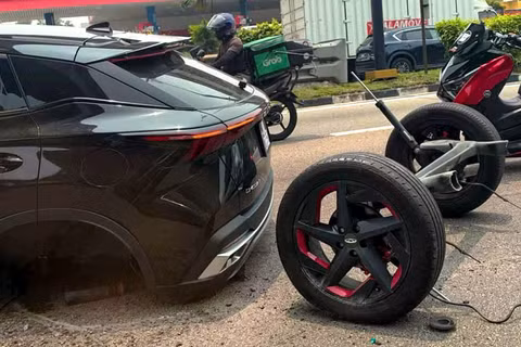 Chery triệu hồi Omoda 5 sau sự cố gãy trục sau
