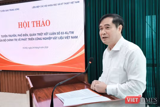 Việt Nam chuyển từ khai thác tài nguyên sang làm chủ công nghệ vật liệu