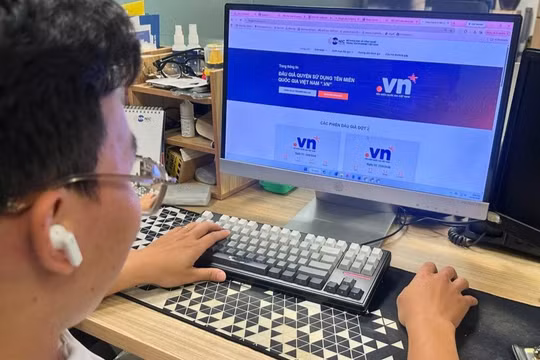 Các đuôi tên miền quốc gia mới mở rộng lựa chọn hiện diện trực tuyến cho tổ chức, doanh nghiệp và cá nhân. Ảnh: VNNIC.