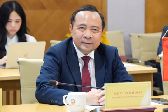 Bộ trưởng Bộ Khoa học và Công nghệ Vũ Hải Quân.