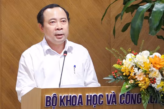  Bộ trưởng Bộ KH&CN Vũ Hải Quân khẳng định doanh nghiệp phải là trung tâm của hệ sinh thái đổi mới sáng tạo.
