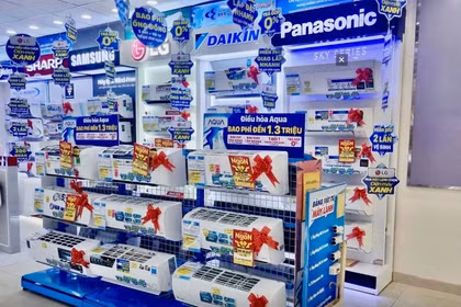 Nắng nóng phủ rộng, doanh số bán máy lạnh tại Điện Máy Xanh tăng gấp rưỡi
