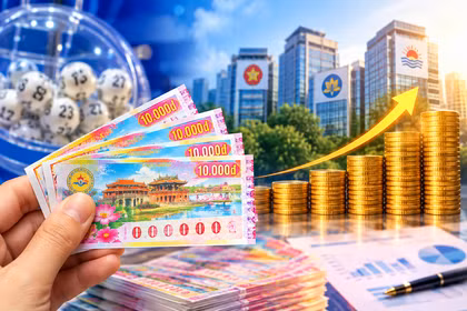 Nhiều công ty xổ số lãi đậm dù mỗi vé bán chỉ 10.000 đồng