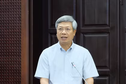 Ông Hồ Quang Bửu, Phó Chủ tịch UBND TP Đà Nẵng phát biểu tại hội nghị. Ảnh XM.