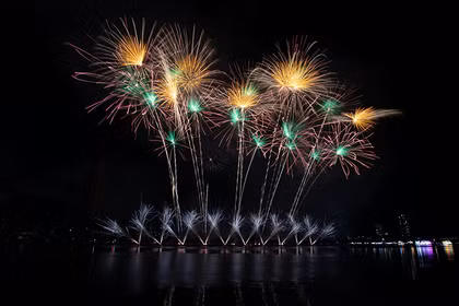Màn trình diễn pháo hoa ấn tượng của đội Trung Quốc tại DIFF 2026