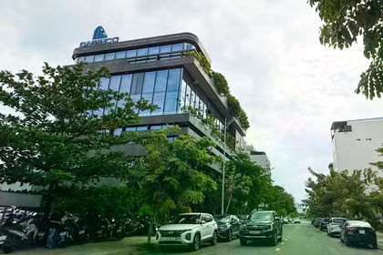 Trụ sở Công ty TNHH Đầu tư Xây dựng DACINCO tại số 26-28 đường Doãn Khuê, phường Hòa Cường, TP Đà Nẵng. Ảnh XM.