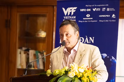 Ông Andre Pierre Gentzsch, Phó chủ tịch Horecfex Việt Nam- đơn vị đồng hành tổ chức Diễn đàn Tài chính Việt Nam 2026 tại Đà Nẵng. Ảnh XM.