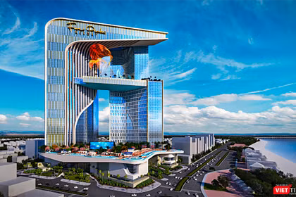 Phối cảnh Trung tâm Tài chính quốc tế tại Đà Nẵng.