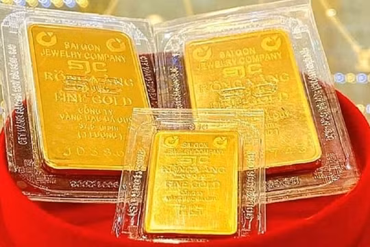 Giá vàng hôm nay tiếp đà điều chỉnh.