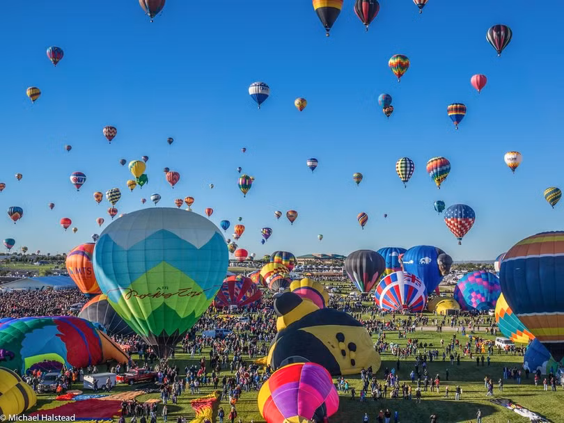 Albuquerque, New Mexico. Ảnh: Shutterstock. Albuquerque, New Mexico. Ảnh: Shutterstock.