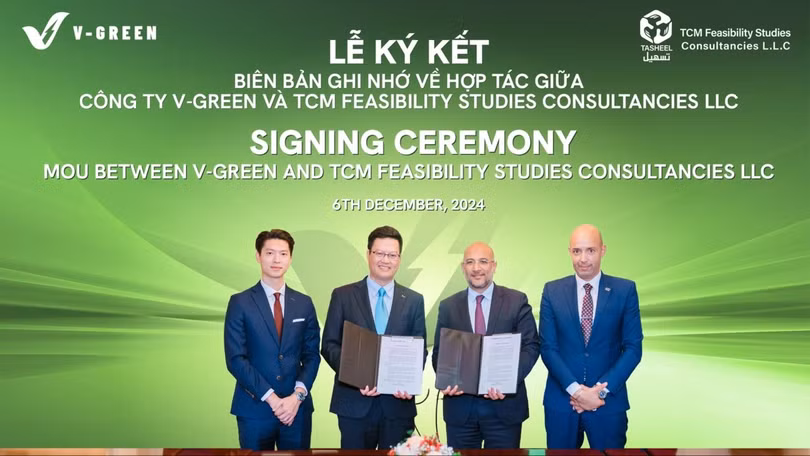 V-Green và Prime Group ký MOU phát triển 100.000 trạm sạc xe điện Vinfast tại Indonesia