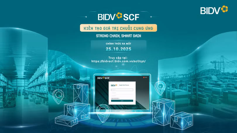 BIDV SCF - Giải pháp kiến tạo giá trị chuỗi cung ứng cho doanh nghiệp