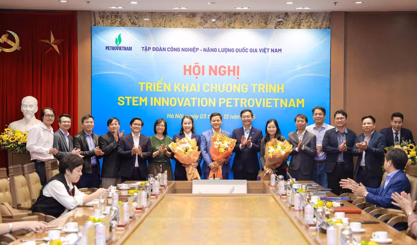 Ra mắt Ban Chủ nhiệm Câu lạc bộ STEM Innovation Petrovietnam