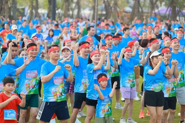 Hàng nghìn người có kì nghỉ lễ vui khỏe, bổ ích tại Eco Central Park