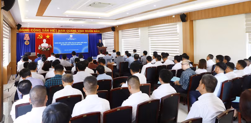 PTC3 tổ chức khóa tập huấn các quy định hiện hành về chính sách thuế và hóa đơn