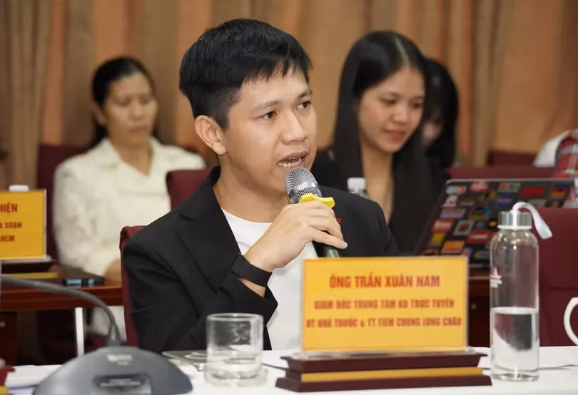 Ông Trần Xuân Nam, Giám đốc trung tâm kinh doanh trực tuyến, hệ thống nhà thuốc và trung tâm tiêm chủng Long Châu