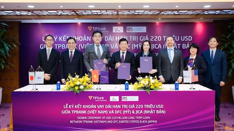 TPBank nhận khoản vay 220 triệu USD từ DFC và JICA