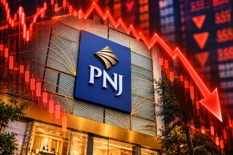 Cổ phiếu PNJ lao dốc về vùng 1x.000 đồng/cp sau gần 1 thập kỷ, khối ngoại "rời ghế" cổ đông lớn