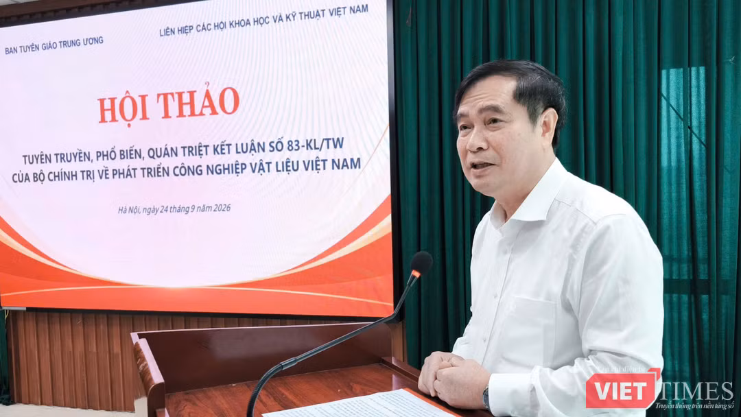 Việt Nam chuyển từ khai thác tài nguyên sang làm chủ công nghệ vật liệu
