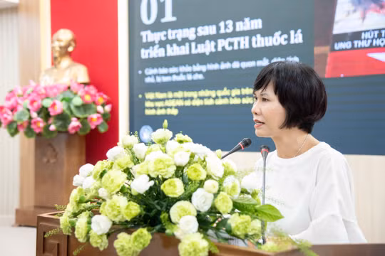 PGS. TS Lê Thị Thanh Hương. Ảnh: Minh Duy.