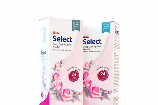 Dung dịch vệ sinh phụ nữ Coop Select nhiễm vi sinh bị thu hồi khẩn cấp