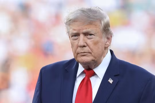 Tổng thống Mỹ Donald Trump tại trận chung kết FIFA World Cup 2026 giữa Tây Ban Nha và Argentina ở East Rutherford, New Jersey, ngày 19/7. Ảnh: Getty.