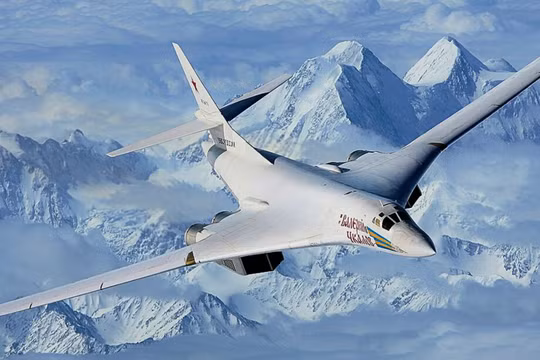 Các máy bay ném bom Tu-160M ​​hiện đại hóa tiếp tục đóng vai trò là thành phần chủ chốt trong hạm đội không quân chiến lược của Nga. Ảnh: Wiki.