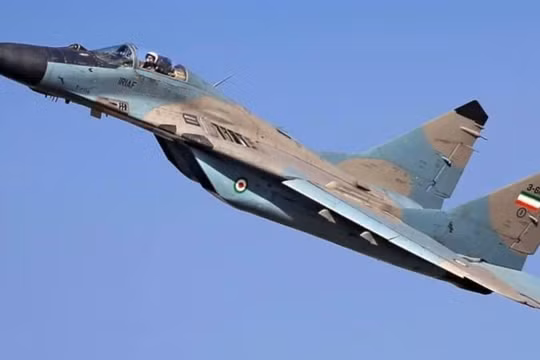 Máy bay MiG-29A của Không quân Iran. Ảnh: MW.